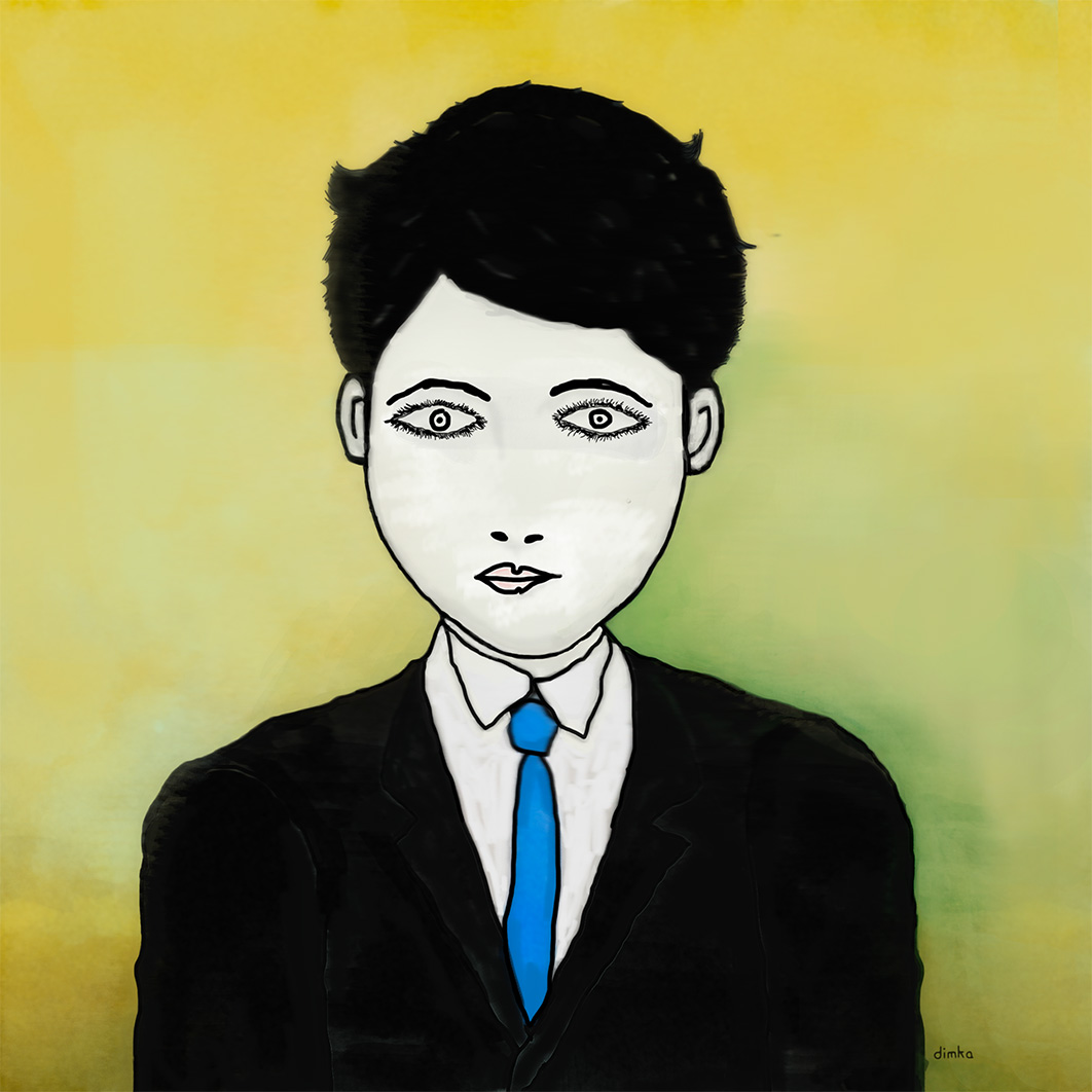 Thinking Boy by Dmitri Zdorov