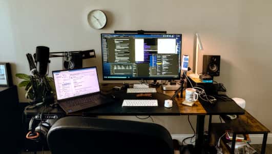 ThinkPad-based workspace